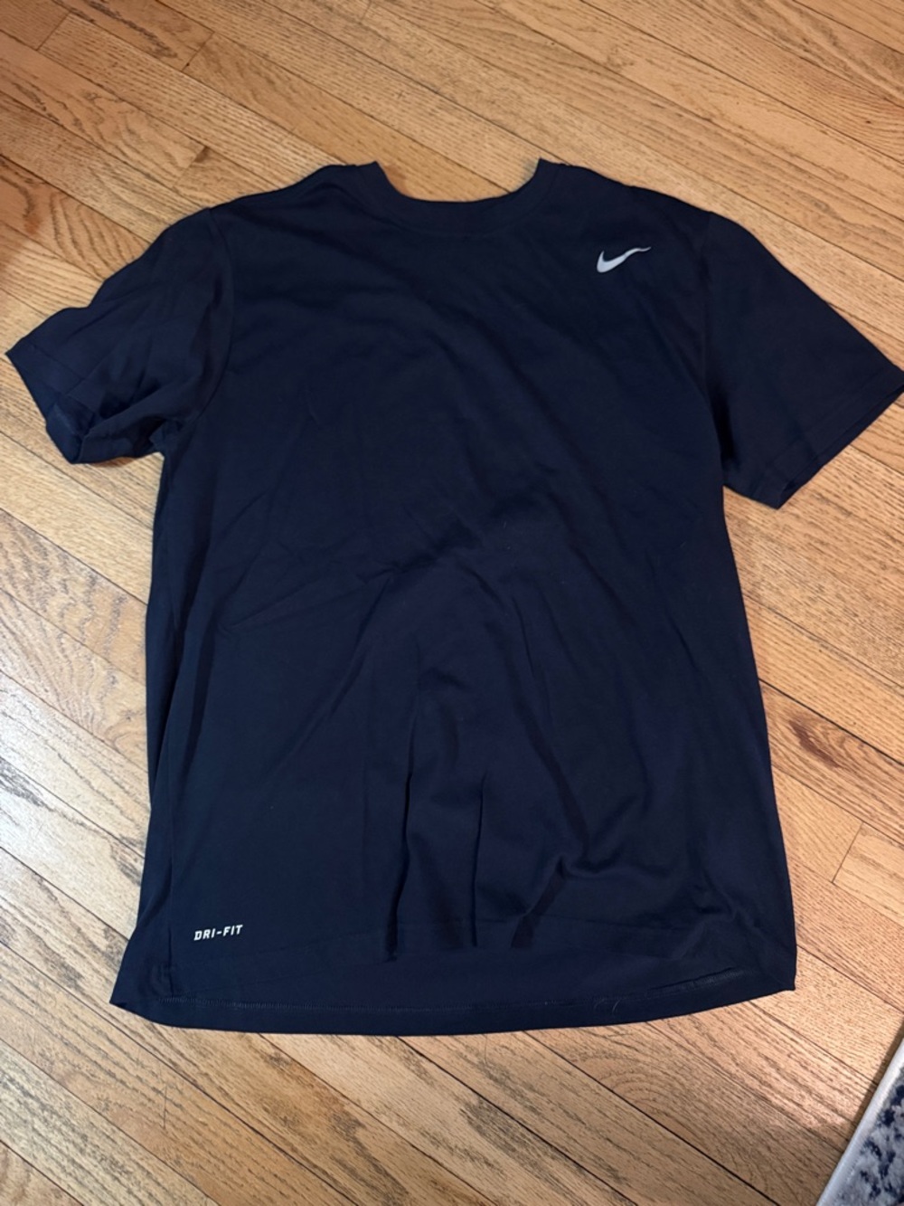 Nike Black Short-Sleeve Dri-FIT Athletic Tee
